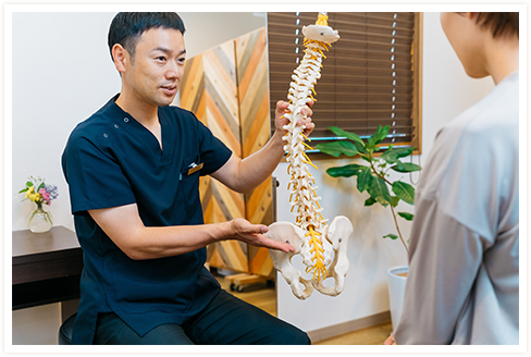 一回で効果を体感できます